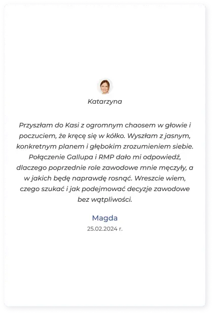Opinia dla Katarzyny
